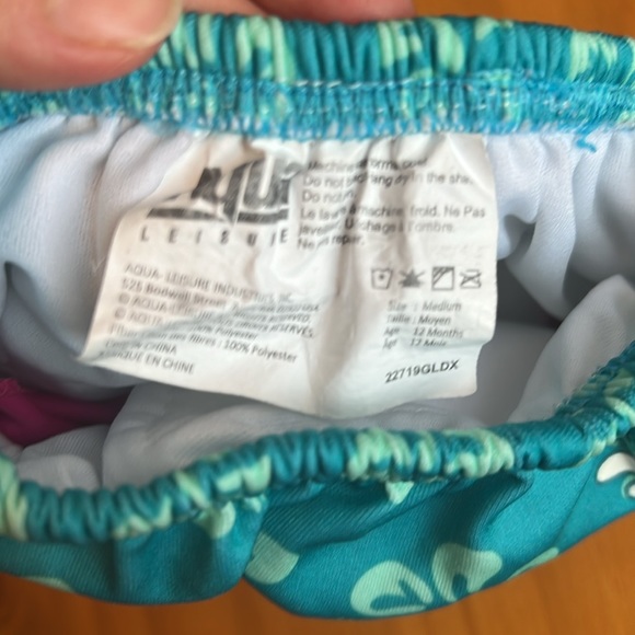 3 piece bathing suit bundle - size 12m - Picture 3 of 4